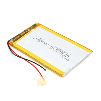 Літій-полімерний акумулятор 3*50*80mm (Li-ion 3.7В 2000мА·год) Зображення