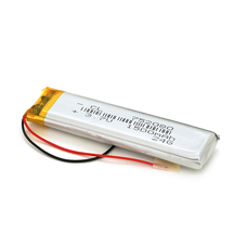 Літій-полімерний акумулятор 7.5*20*80mm (Li-ion 3.7В 1500мА·год) Изображение
