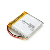 Літій-полімерний акумулятор 8*40*40mm (Li-ion 3.7В 1800мА·ч) Зображення
