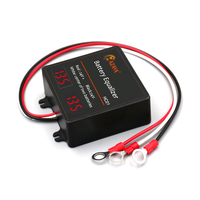 Балансир HС01 для акумуляторних батарей AGM, GEL, Li-ion, LiFePo4, 2x12V, 5A, LED індикація, 70x70x27mm Изображение
