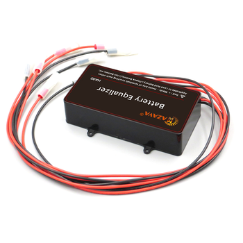 Балансир HA02 для акумуляторних батарей AGM, GEL, Li-ion, LiFePo4, 4x12V, 10A, 62x124x27mm Зображення