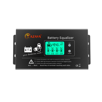 Балансир HX02 для акумуляторних батарей AGM, GEL, Li-ion, LiFePo4, 48V, 10A, 4S, LED індикація, 150x80x30mm Зображення
