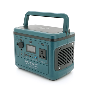 Портативне джерело живлення V-TAC VT-606, 500W, ( 26.2Ah /21.6V 568Wh)(275x170x200) 5.4kg Зображення