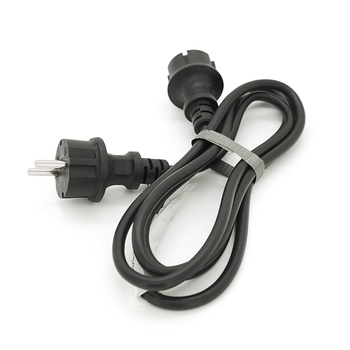 Кабель з двома литими вилками для підключення генератора, подовжувач 2 м ГОСТ 2х1,5 мм (3100Вт, 14А, 250В) Изображение