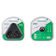 Розетка трійник із заземленням F202-Black, 2 розетки+3USB(1А), 2500W, 10A, 110-250V~Max, Blister Изображение