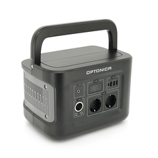 Зарядна станція Optonica B600-A1. Ємність 512Wt/h, Потужність 600Вт. Out:2xAC230, 2хDC13.3V/10A, USB-3x5V/2.4A, Type-C 100W(PD), 290х210х204мм. 7.9кг Изображение