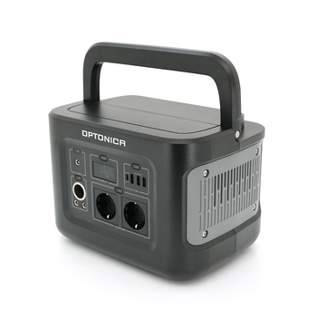 Зарядна станція Optonica B600-A1. Ємність 512Wt/h, Потужність 600Вт. Out:2xAC230, 2хDC13.3V/10A, USB-3x5V/2.4A, Type-C 100W(PD), 290х210х204мм. 7.9кг Изображение