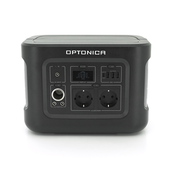 Зарядна станція Optonica B600-A1. Ємність 512Wt/h, Потужність 600Вт. Out:2xAC230, 2хDC13.3V/10A, USB-3x5V/2.4A, Type-C 100W(PD), 290х210х204мм. 7.9кг Изображение