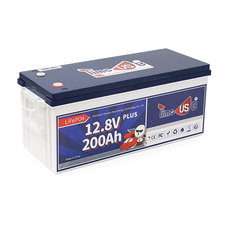 Акумуляторна батарея LiFePO4 Timeusb 12.8V 200Ah Plus, 2560Wh, BMS 200A, 532*207*216мм Изображение
