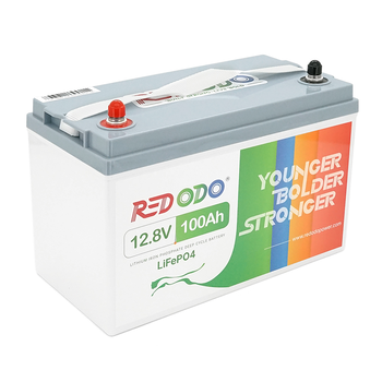 Акумуляторна батарея LiFePO4 Redodo 12.8V 100Ah, 1280Wh, BMS 100A, Heating, ≥4000 циклів, 329*172*214мм, 11 kg Зображення