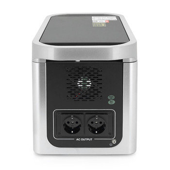 Must EM181-EM1024S 1000W LiFePO4 LCD, 12VDC, PV 25A MPPT, 230V ±5%, 6000 cycle 80% DOD, 25°C, 4xUSB, PD18W+2x60W, 2xAC 220V, 225*295*363, 17KG Зображення