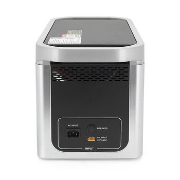 Must EM181-EM1024S 1000W LiFePO4 LCD, 12VDC, PV 25A MPPT, 230V ±5%, 6000 cycle 80% DOD, 25°C, 4xUSB, PD18W+2x60W, 2xAC 220V, 225*295*363, 17KG Зображення