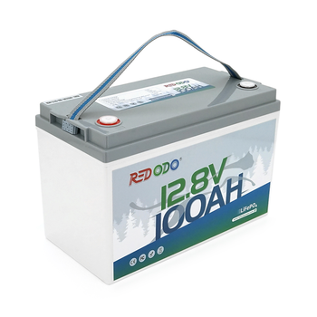 Акумулятор LiFePO4 Redodo 12.8V 100Ah, 1280Wh, BMS 100A, BASIC, ≥4000 циклів, 329*172*214мм, 11kg Зображення