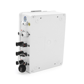 Комбінатор для сонячних систем YRPVB-3/1CB DC1000V з блискавкозахистом (3 входи/1 вихід) (струм 32А 1000В) Изображение
