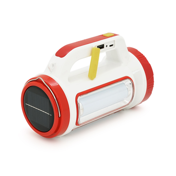 Ліхтар переносний TJ-5158-LED+COB, power bank 2000mAh, Li-Ion акумулятор, сонячна батарея, ЗУ microUSB, Box Зображення