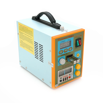 Апарат точкового зварювання конденсаторний SUNKKO S788H-USB, Ni-Cd, Ni-MH, Li-Ion, стрічка 0,1-0,25 мм, струм 50-800А, 220V, U=4,2-36V, 3.8kW Изображение