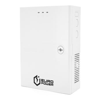 ДБЖ 12V/5A EuroPower EP-UPS-1205HCU(P), під акб LiFePO4/GEL/AGM - 12V/17A, струм заряду - 13,8V/14.4V - 2A, пластик, 300х235х90 mm Изображение