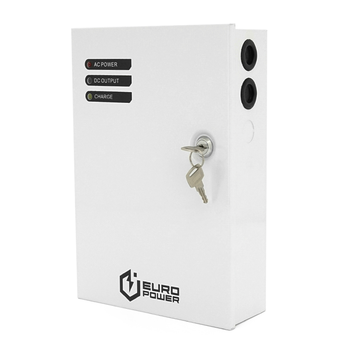 ДБЖ 12V/10A EuroPower EP-UPS-1210HCU(M), під акб LiFePO4/GEL/AGM -12V/17А, струм заряду - 13.8V/14,4V - 2А, метал, 295x195x90 mm Зображення