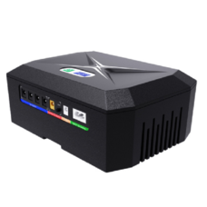 ДБЖ UPS-60W/18 DCP-60W-17 для роутерів/комутаторів/PON, 9/12V*3, 17600мAh(8*2200MAh), Black, BOX Зображення