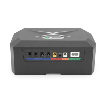 ДБЖ UPS-100W/18 DCP-100W-17 для роутерів/комутаторів/PON, 9/12V*3, 17600мAh(8*2200MAh), Black, BOX Зображення