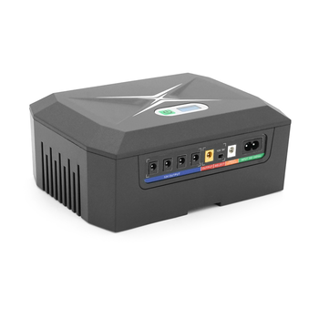 ДБЖ UPS-120W/32 DCP-120W-48 для роутерів/комутаторів/PON, 9/12V*3, 48000мAh(8*6000MAh), Black, BOX Зображення