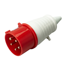Вилка кабельна HOROZ SF-025, 5 контактів, 3Р+N+E, 32А, 380V, IP44 Зображення