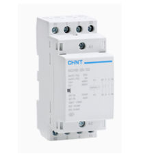 Контактор CHINT NCH8-20/22 220V,20А, 10kW, 2NC+2NO, на DIN-рейку, 85*65,5*36мм Изображение