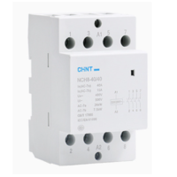Контактор CHINT NCH8-40/40 220V,40А, 26kW, 4NO, на DIN-рейку, 85*65,5*54мм Изображение