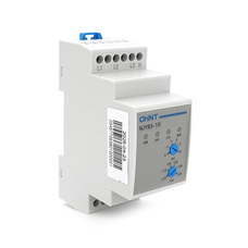 Реле контролю фаз CHINT NJYB3-10 AC220V, 1-2F4P, Захист U- (0,7~0,95) *Us, Затримка 0,1~10с, Захист обриву фаз, Ue240/415V, Ie0.75/0.47, 1CO+1NO Изображение