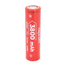 Акумулятор 18650 Li-Ion Vapcell INR18650 F38, 3800mah, 10A, 4.2/3.6/2.5V Изображение