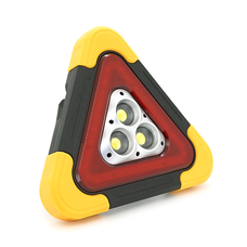 Знак аварійної зупинки Suitu ST-1101L-B. 42 LEDs та 3 COB. 5 режимів роботи. Живлення 3х AA батарей. Розмір 27×27×27 см. 490 г. Изображение