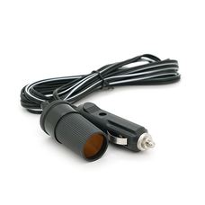 Подовжувач прикурювача авто, 3 метри, 12V, 60W, чорний Изображение