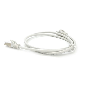 Патч-корд литий MERLION, FTP, RJ45, Cat.5e, 1m, сірий, CCA, Q200 Зображення