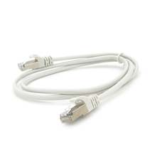 Патч-корд литий MERLION, FTP, RJ45, Cat.5e, 1m, сірий, CCA, Q200 Изображение