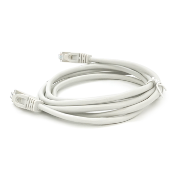 Патч-корд литий MERLION, FTP, RJ45, Cat.5e, 2m, сірий, CCA, Q200 Зображення