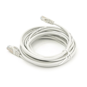 Патч-корд литий MERLION, FTP, RJ45, Cat.5e, 5m, сірий, CCA, Q200 Зображення