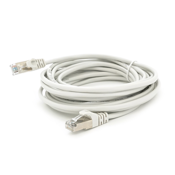 Патч-корд литий MERLION, FTP, RJ45, Cat.5e, 5m, сірий, CU, Q200 Изображение