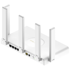 Бездротовий Wi-Fi 6 маршрутизатор серії Ruijie Reyee RG-EW3000GX, 2x порту WAN, 240×130×32 мм Изображение