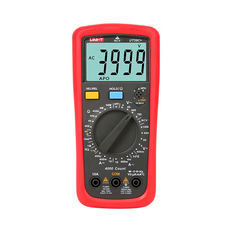 Мультиметр UNI-T UT39C+: вимірювання V~, V-, A~, A-, Ω, F, C, °C/°F, hFE. Функції NCV, продзвонювання, діоди, утрим. Габарити 175 83 53 мм. Вага 330 Изображение