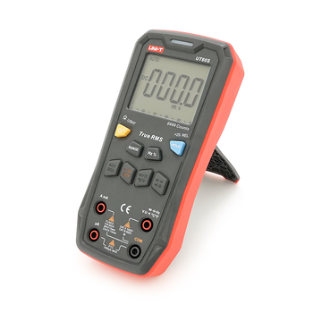 Мультиметр UNI-T UT60S. Вимірювання: V, A, Ω, F, Hz, °C. Функції: True RMS, NCV, підсвічування, продзвонювання, тест діодів. Изображение