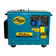 Дизельний генератор FULL FDK10000SC, 1-фазний 230V, 50Hz, 9.4kVA/7.5kW, бак 30 л, витрата 2 л/год, ручний/стартер (без АКБ), 900х520х700 мм, 170 кг Изображение