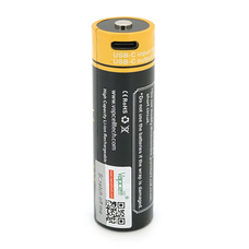 Акумулятор 21700 Li-Ion Vapcell P2160B, 6000mAh, 10A, 3.6V (2.5-4.2V), USB type-c, 2 шт. в упаковці, ціна за 1 шт Изображение