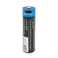 Акумулятор 18650 Li-Ion Vapcell P1840A, 4000mAh, 10A, 3.6V (2.5-4.2V), USB type-c, 2 шт. в упаковці, ціна за 1 шт Изображение