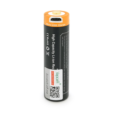 Акумулятор 18650 Li-Ion Vapcell P1835A, 3500mAh, 10A, 3.6V (2.5-4.2V), Micro USB, 2 шт. в упаковці, ціна за 1 шт. Изображение