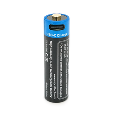 Акумулятор 14500 Li-Ion Vapcell P1422A, 2250mAh, 1.5V AA 3.4Wh, USB type-c Изображение