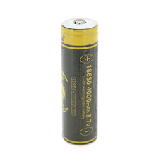 Акумулятор 18650 Li-Ion LiitoKala King-4000-JT, 4000mAh (3800-4000mAh), 3.7V (2.75-4.2V), Black/Yellow Зображення