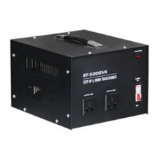 Перетворювач напруги трансформаторний універсальний ST-5000VA Input 220 V/Output 110V, Input 220 V/Output 110V+ Зображення