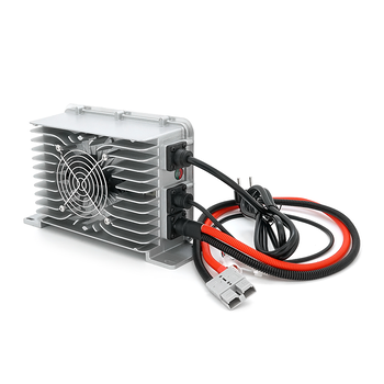 Зарядний пристрій для акумуляторів LiFePO4 24V(29.2V), 2S, 50A, 2000W, роз'єм Anderson, 287х168х85mm, 3.6 кг. Зображення