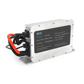 Зарядний пристрій для акумуляторів LiFePO4 24V(29.2V), 2S, 50A, 2000W, роз'єм Anderson, 287х168х85mm, 3.6 кг. Зображення