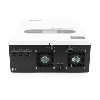 Гiбрiдне ДБЖ  MUST PV18-8048PRO II, 8000W, 48V, PV 2*4000W, ток заряда 1-120А, 160-275V, MPPT (120А, 90-430 Vdc), 425*527*145 мм Зображення